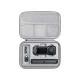 Insta360 X5 專用收納包 - 灰色 | 可收納 X5 配件 | 沖壓半硬殼設計 | 底部綁帶收納多種自拍棒 | 香港行貨