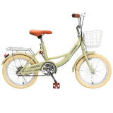 PIGEON 飛鴿牌 兒童輕便單速單車(16吋) - 青黃色 | 高碳鋼車架 | 安全雙剎車 | 鋁合金輻條輪