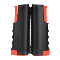 加厚便攜式乒乓球網架(自由伸縮型) - 黑色 | 一體成型｜免工具組裝 | 加厚穩固｜室內外通用