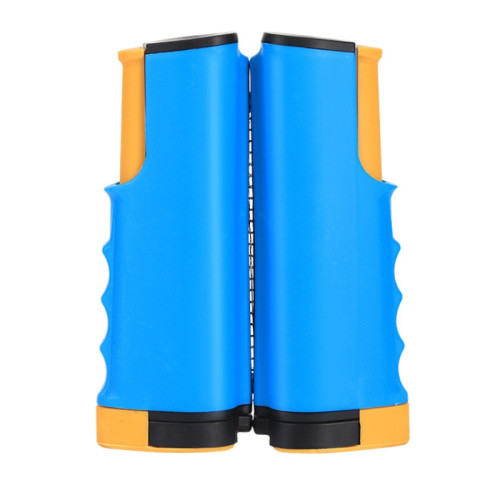 加厚便攜式乒乓球網架(自由伸縮型) - 藍色 | 一體成型｜免工具組裝 | 加厚穩固｜室內外通用