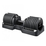 ByZoom Pure Series 75LB 可調式啞鈴(1個) - 黑色 | 21段重量秒速調節 | 超防滑金屬咬花手柄 | 專用收納底座 | 香港行貨