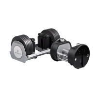 ByZoom Power Series 100LB 抗摔可調式啞鈴(1個) | 18段重量精準切換 | All-Level Flat扁平槓片技術 | 香港行貨