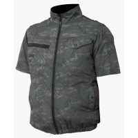 Thanko Cooling Vest 4 短袖冷藏服 (Free size 迷彩綠) | 香港行貨