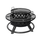 多功能取暖爐&燒烤爐 | 360°環繞式供暖 | 外網防火 | 多種燃料可用