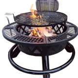 多功能取暖爐&燒烤爐 | 360°環繞式供暖 | 外網防火 | 多種燃料可用