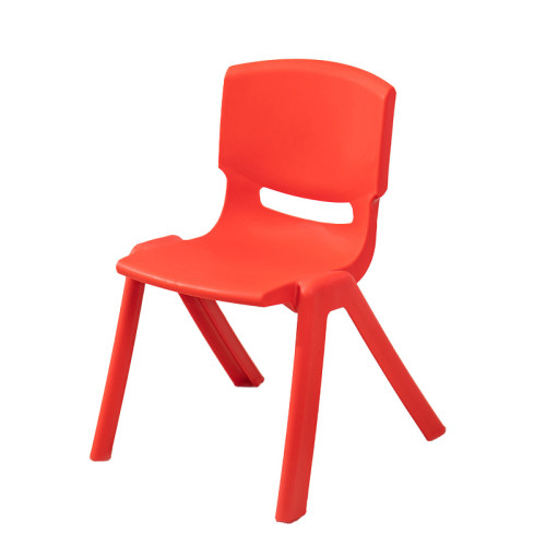 加厚PP學生椅-紅色(45cm坐高) | 三角結構 | 貼合身體 | 高強度防滑