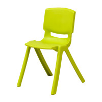 加厚PP學生椅-綠色(40cm坐高) | 三角結構 | 貼合身體 | 高強度防滑