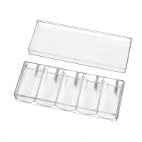 亞克力高透籌碼盒 | 含蓋20*7.5*4.5cm | 方便整理 | 造型簡約