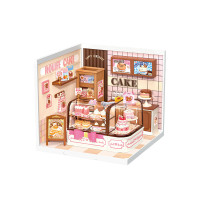 Rolife 若來 超級世界DIY立體拼圖-熊仔蛋糕店| 簡單易拼 | 細節可玩 | 自由組合