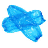 一次性袖套-藍色透明 | 防水、防油、防塵 | 醫院、餐飲、家居等清潔適用