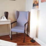 Aidapt 愛意達 可調高度椅及背墊休閑椅 MSVG0811BL-藍色 | 有頭部支撐 | 內部防火 | 香港行貨