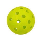 Pickleball 74mm超硬TPE室內外匹克球(一對裝) - 40孔綠色 | 洞口L角光滑不傷手 | 彈力十足飛行穩定