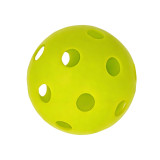 Pickleball 74mm超硬TPE室內外匹克球(一對裝) - 26孔綠色 | 洞口L角光滑不傷手 | 彈力十足飛行穩定