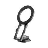 ULANZI MA50 UKA 磁吸手機支架 - 黑色 | 12mm極致輕薄 | 折疊收納口袋便攜 | 多形態兩段式轉軸 | 香港行貨