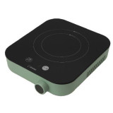 Dretec DI-231 IH Piccolist 電磁爐 - 綠色 | 輕巧迷你機身 | 耐熱玻璃面板 | 6段火力調控 | 露營戶外烹飪 | 香港行貨