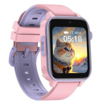 VisionKids HappiTime PLUS 兒童智能手錶 - 粉色 | GPS+WiFi+LBS 即時定位 | 上課停用模式 | 計步器與喝水提醒 | 香港行貨