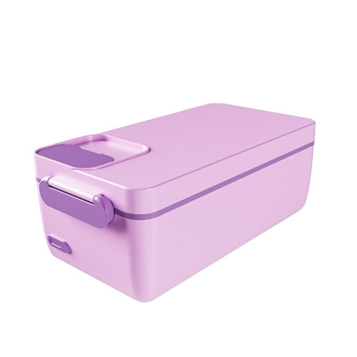 免插電智能電熱飯盒 - 紫色 | 無線隨行熱飯 | 智慧觸控面板 | 1000ml 大容量