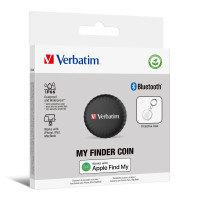 Verbatim My Finder Coin 失物追蹤器(單個裝) - 黑色 | Apple Find My | 內置蜂鳴器 | 遺失模式 | 香港行貨 Verbatim My Finder Coin 失物追蹤器(單個裝) - 黑色 | Apple Find My | 內置蜂鳴器 | 遺失模式 | 香港行貨