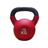 浸塑健身壺鈴-10kg 紅色 | 全身塑形利器 | 牢固實用 | 優良材質