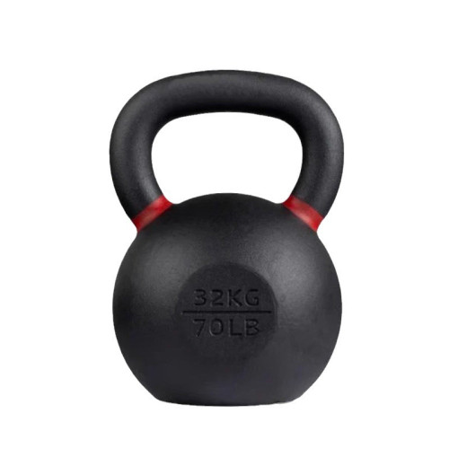 實心鑄鐵硬式壺鈴-4KG | 一體成型 | 家用健身 | 全身鍛煉