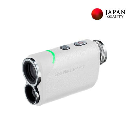 Shot Navi RAYS+ 高爾夫雷射測距儀 (日本品質 中國製造)-白色 | 清晰顯示遠方目標 | 體積小巧輕便 | 香港行貨