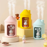 Miffy 500ML雙噴冷霧加濕器 - 黃色 | 可調式連續/間歇噴霧模式 | 靜音睡眠操作20-30dB | 香港行貨