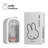 Miffy 380ML煙囪小屋加濕器 - 白粉色 | 可拆卸式Miffy公仔擺飾 | 仿真煙囪出霧設計 | 獨立小夜燈功能 | 香港行貨