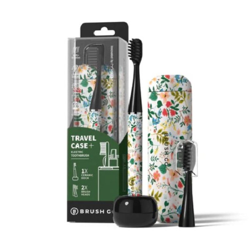 Brush Go CI-900S SlimPro i4 旅行電動牙刷 - FloraBloom | 全球最薄1.4cm機身 | 每分鐘20000次聲波震動 | 香港行貨