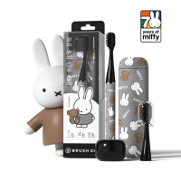 Brush Go × Miffy SlimPro i4 旅行電動牙刷 - 灰色 | Miffy 70週年限量版 | 1.4cm機身 | 三種清潔模式 | 香港行貨 Brush Go × Miffy SlimPro i4 旅行電動牙刷 - 灰色 | Miffy 70週年限量版 | 1.4cm機身 | 三種清潔模式 | 香港行貨
