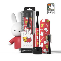 Brush Go × Miffy SlimPro i4 旅行電動牙刷 - 紅色 | Miffy 70週年限量版 | 1.4cm機身 | 三種清潔模式 | 香港行貨 Brush Go × Miffy SlimPro i4 旅行電動牙刷 - 紅色 | Miffy 70週年限量版 | 1.4cm機身 | 三種清潔模式 | 香港行貨