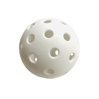 室外場地適用40孔彈性TPE匹克球 - 白色 | 高彈耐打 | 防滑耐磨 | 輕鬆操控 | 穩定飛行軌跡