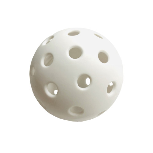 室外場地適用40孔彈性TPE匹克球 - 白色 | 高彈耐打 | 防滑耐磨 | 輕鬆操控 | 穩定飛行軌跡