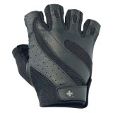 HARBINGER 360234 Men Pro 運動手套-L | 雙層皮革掌面 | 腕部可調節 | 香港行貨