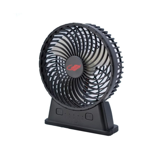 共田 GT532E 便攜式桌上型小風扇-黑色 | 四檔風速 | 清爽新風 | 低雜訊運行