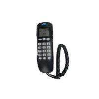 韓國KTG KT-38室内有線電話-黑色 | 家用電話 | 紅色LED大按鈕鍵盤背光 | 香港行貨