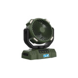 韓國KTG KT-65R-6.5寸充電式遙控座臺風扇-綠色 | 4檔靜音循環大風力 | 90°自動左右搖擺吹風 | 香港行貨 | 半年保養