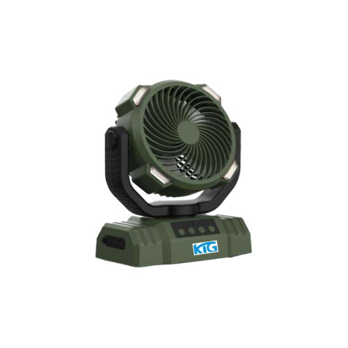 韓國KTG KT-65R-6.5寸充電式遙控座臺風扇-綠色 | 4檔靜音循環大風力 | 90°自動左右搖擺吹風 | 香港行貨 | 半年保養