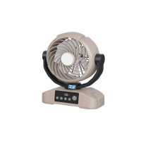 韓國KTG DQ271-7.5寸充電式遙控座臺風扇-米黃色 | 5檔循環大風力 | 90°自動左右搖擺吹風 | 香港行貨 | 半年保養