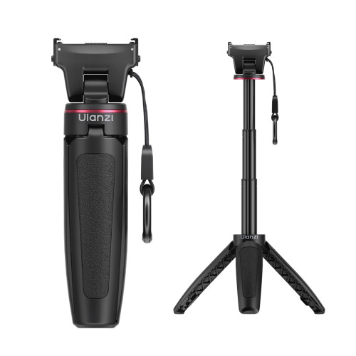 ULANZI MT99 Action Mini手柄 | 二合一磁吸快裝 | 自拍桿三腳架兩用 | 三段伸縮260mm | 143°機械阻尼調節 | 香港行貨