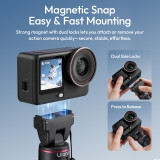 ULANZI MT99 Action Mini手柄 | 二合一磁吸快裝 | 自拍桿三腳架兩用 | 三段伸縮260mm | 143°機械阻尼調節 | 香港行貨