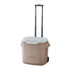 Coleman 28QT 26L 有轆冰箱 - 米灰色 | 保冷長達2天 | 可拖行設計 | 伸縮手柄與堅固滾輪 | 香港行貨