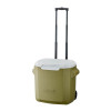 Coleman 28QT 26L 有轆冰箱 - 橄欖綠 | 保冷長達2天 | 可拖行設計 | 伸縮手柄與堅固滾輪 | 香港行貨
