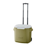 Coleman 28QT 26L 有轆冰箱 - 橄欖綠 | 保冷長達2天 | 可拖行設計 | 伸縮手柄與堅固滾輪 | 香港行貨