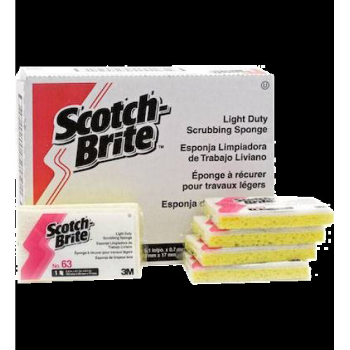 3M #63 思高商用雙功能防刮花吸水百潔海棉 (20塊/盒)