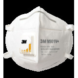 3M 9501V+ KN95/P2 帶呼氣閥耳掛式摺疊即棄防護口罩 成人(25個/盒)