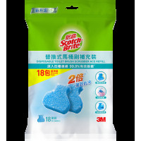 3M ACE替換式即棄馬桶刷補充裝 潔廁刷補充裝 (18件裝) 經濟裝