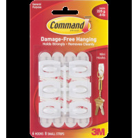 3M Command™ 無痕™ 迷你掛鈎 17006HK