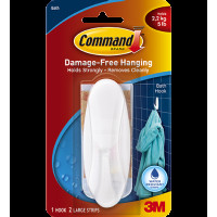 3M Command™ 無痕™ 防水膠貼掛鈎 - 大型 17083B