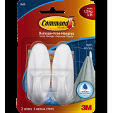 3M Command™ 無痕™ 防水膠貼掛鈎 - 中型 17081B