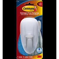 3M Command™ 無痕™ 防水膠貼掛鈎─特大型 17600B
